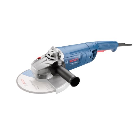 Bosch GWS 2200-230 H Professional Angle Grinder – High Power 230mm Grinder for Heavy Duty Cutting, Industrial Fabrication, and Construction Work